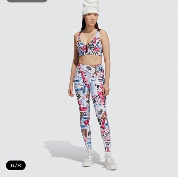 adidas Ivy Park Medium-Support Ski Tag Bra - Picture 11 of 11